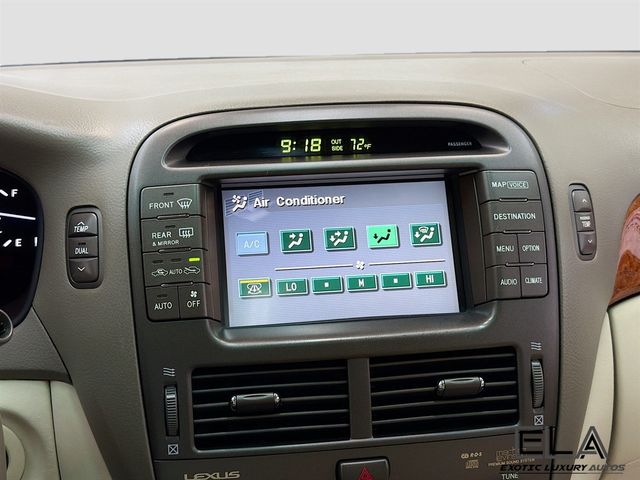 2004 Lexus LS 430 Custom Luxury Selection! DYNAMIC LASER CRUISE! HEADLAMP WASHER - 23038644 - 16