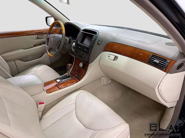 2004 Lexus LS 430 Custom Luxury Selection! DYNAMIC LASER CRUISE! HEADLAMP WASHER - 23038644 - 25
