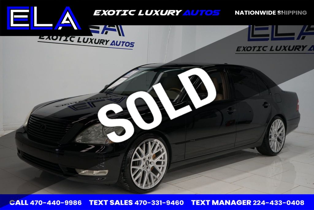 2004 Lexus LS 430 EXPENSIVE WHEELS! UPGRADED BRAKES! NAVIGATION! CLEAN WOW LETS GO - 22696936 - 0