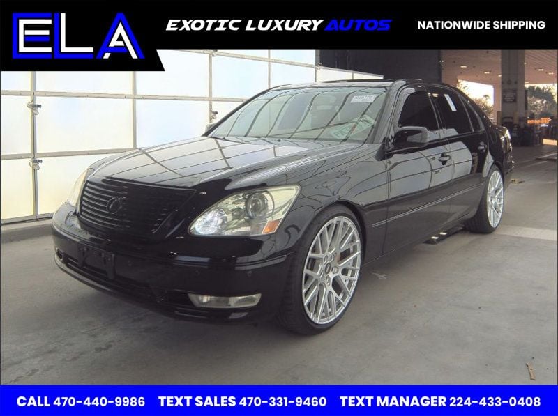 2004 Lexus LS 430 EXPENSIVE WHEELS! UPGRADED BRAKES! NAVIGATION! CLEAN WOW LETS GO - 22696936 - 0