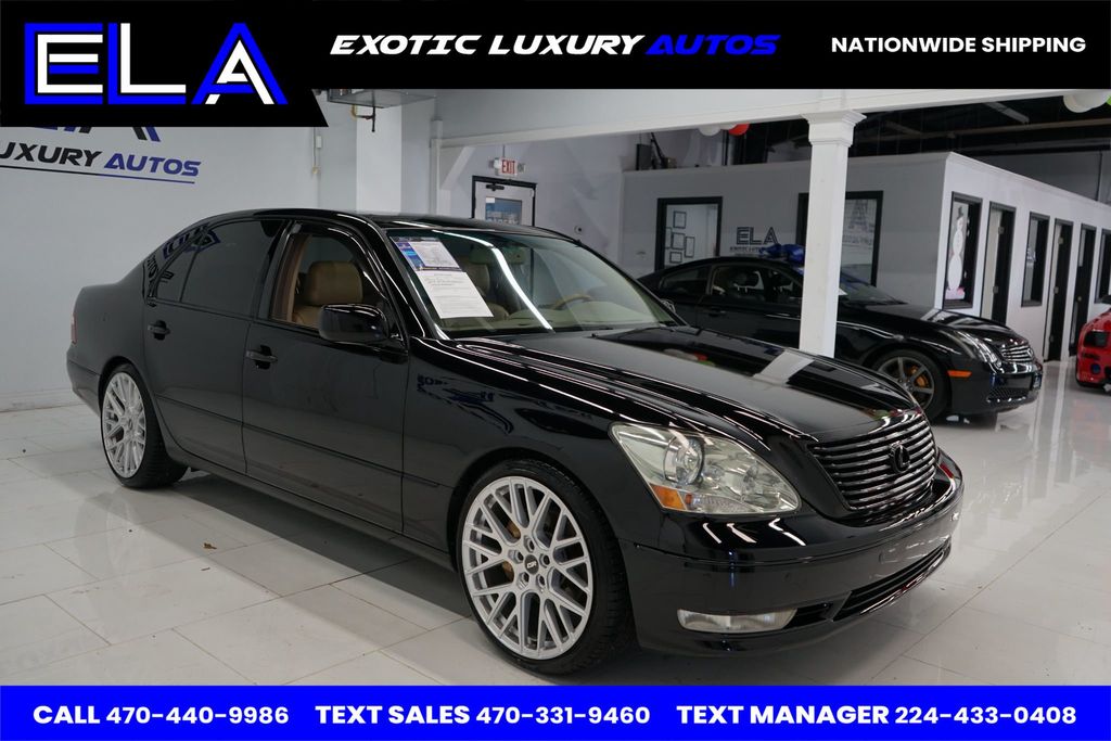 2004 Lexus LS 430 EXPENSIVE WHEELS! UPGRADED BRAKES! NAVIGATION! CLEAN WOW LETS GO - 22696936 - 13