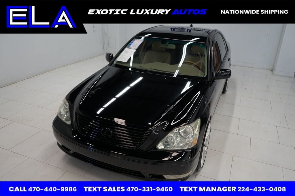 2004 Lexus LS 430 EXPENSIVE WHEELS! UPGRADED BRAKES! NAVIGATION! CLEAN WOW LETS GO - 22696936 - 16