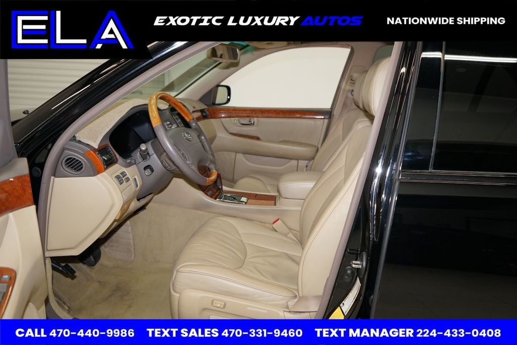 2004 Lexus LS 430 EXPENSIVE WHEELS! UPGRADED BRAKES! NAVIGATION! CLEAN WOW LETS GO - 22696936 - 17