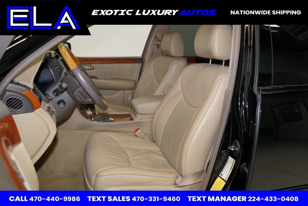 2004 Lexus LS 430 EXPENSIVE WHEELS! UPGRADED BRAKES! NAVIGATION! CLEAN WOW LETS GO - 22696936 - 18