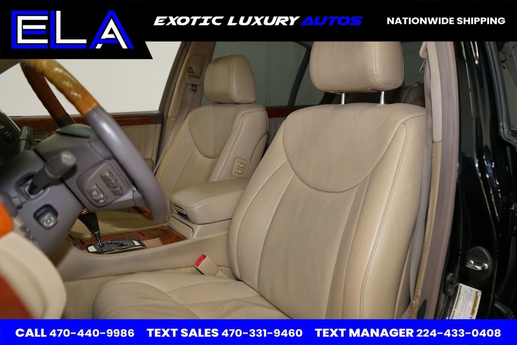 2004 Lexus LS 430 EXPENSIVE WHEELS! UPGRADED BRAKES! NAVIGATION! CLEAN WOW LETS GO - 22696936 - 19