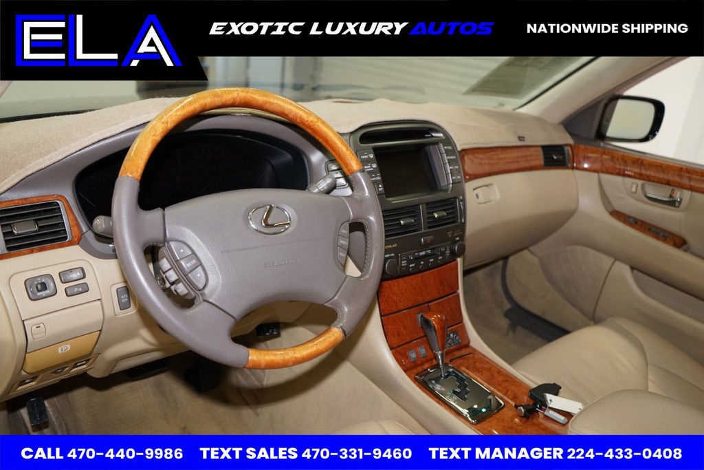 2004 Lexus LS 430 EXPENSIVE WHEELS! UPGRADED BRAKES! NAVIGATION! CLEAN WOW LETS GO - 22696936 - 20