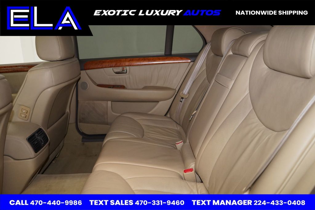 2004 Lexus LS 430 EXPENSIVE WHEELS! UPGRADED BRAKES! NAVIGATION! CLEAN WOW LETS GO - 22696936 - 24