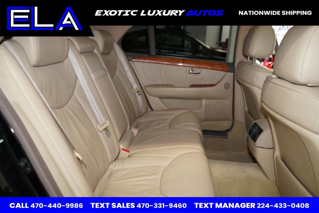 2004 Lexus LS 430 EXPENSIVE WHEELS! UPGRADED BRAKES! NAVIGATION! CLEAN WOW LETS GO - 22696936 - 26