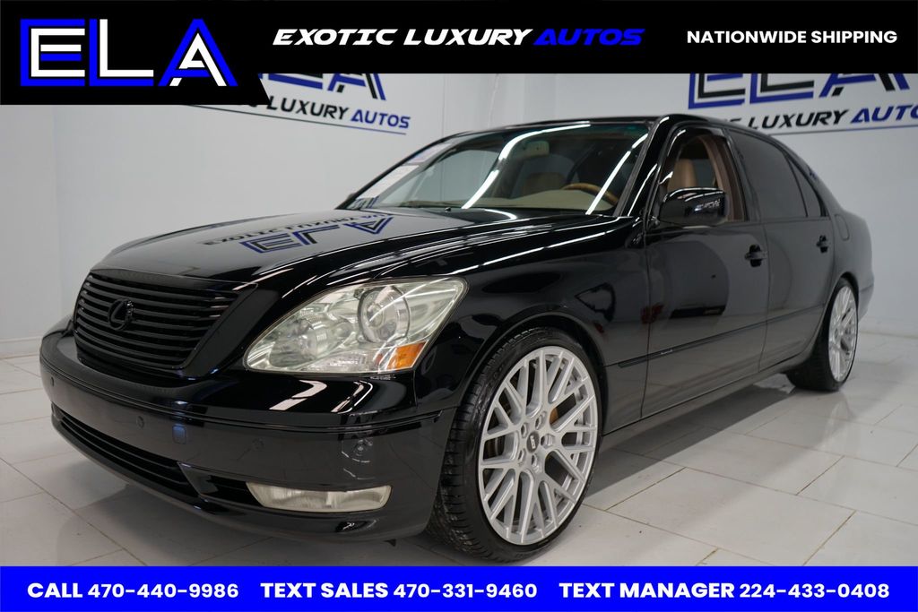 2004 Lexus LS 430 EXPENSIVE WHEELS! UPGRADED BRAKES! NAVIGATION! CLEAN WOW LETS GO - 22696936 - 2