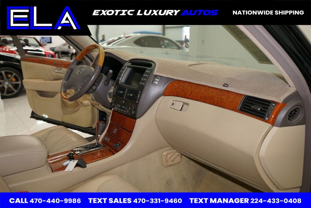 2004 Lexus LS 430 EXPENSIVE WHEELS! UPGRADED BRAKES! NAVIGATION! CLEAN WOW LETS GO - 22696936 - 29