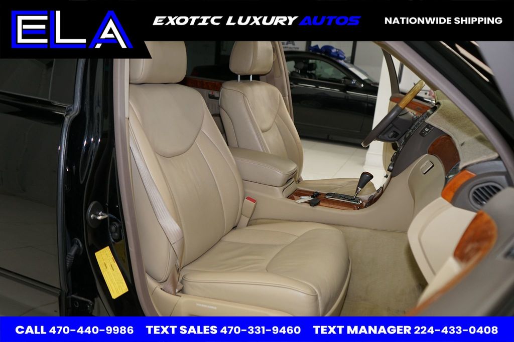 2004 Lexus LS 430 EXPENSIVE WHEELS! UPGRADED BRAKES! NAVIGATION! CLEAN WOW LETS GO - 22696936 - 31