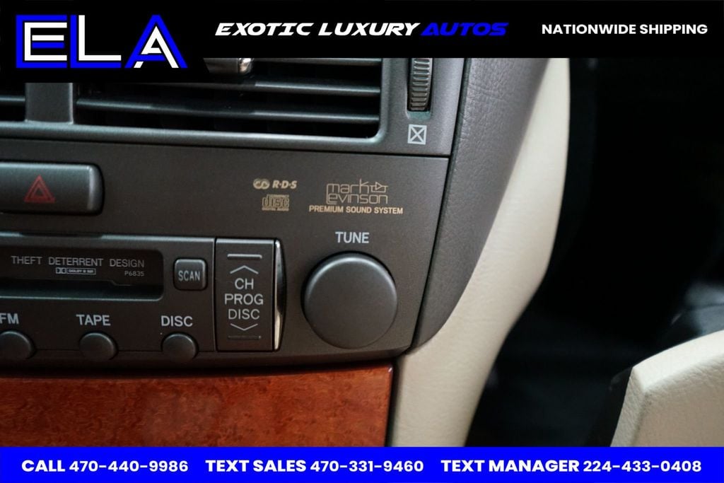 2004 Lexus LS 430 EXPENSIVE WHEELS! UPGRADED BRAKES! NAVIGATION! CLEAN WOW LETS GO - 22696936 - 33