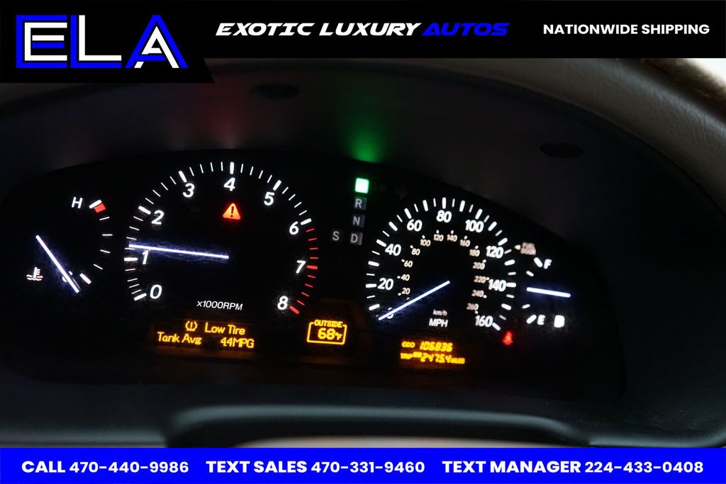 2004 Lexus LS 430 EXPENSIVE WHEELS! UPGRADED BRAKES! NAVIGATION! CLEAN WOW LETS GO - 22696936 - 34