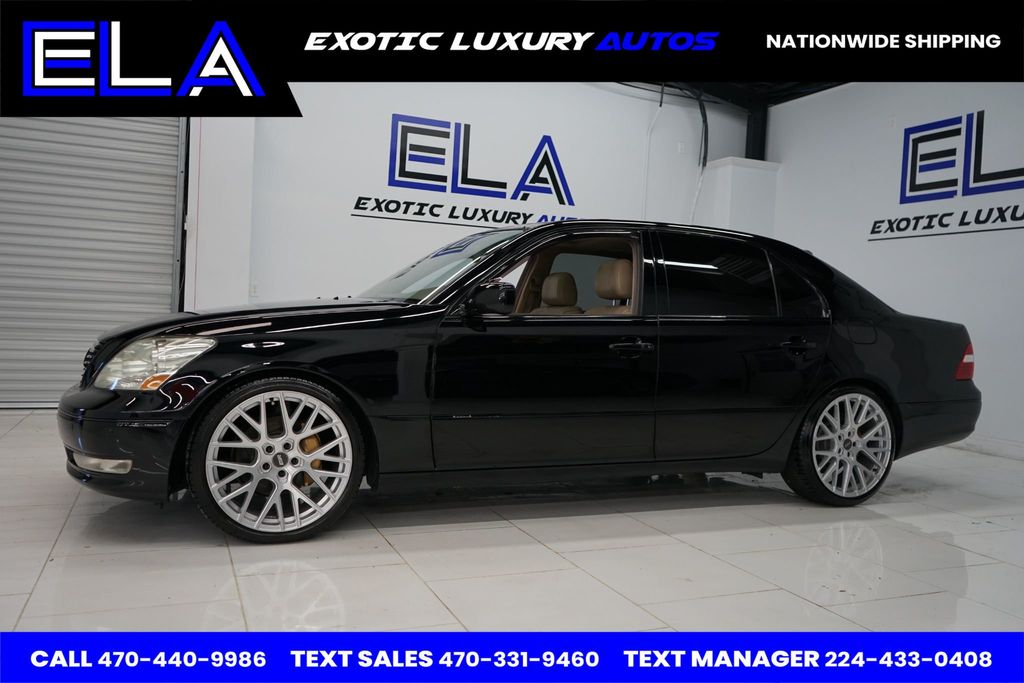 2004 Lexus LS 430 EXPENSIVE WHEELS! UPGRADED BRAKES! NAVIGATION! CLEAN WOW LETS GO - 22696936 - 4