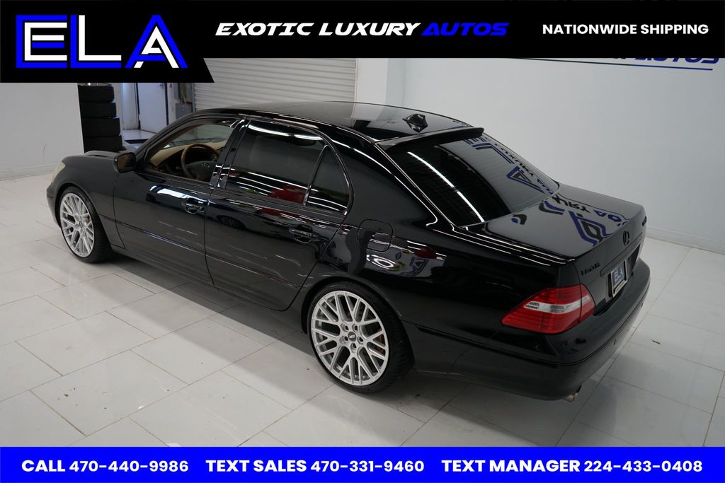 2004 Lexus LS 430 EXPENSIVE WHEELS! UPGRADED BRAKES! NAVIGATION! CLEAN WOW LETS GO - 22696936 - 6