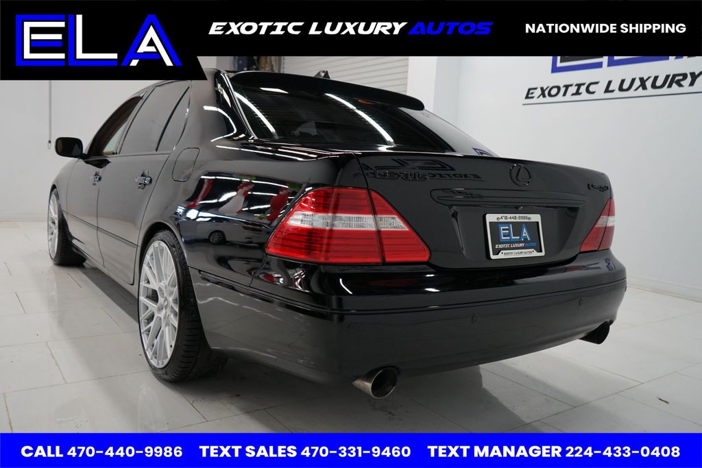 2004 Lexus LS 430 EXPENSIVE WHEELS! UPGRADED BRAKES! NAVIGATION! CLEAN WOW LETS GO - 22696936 - 8