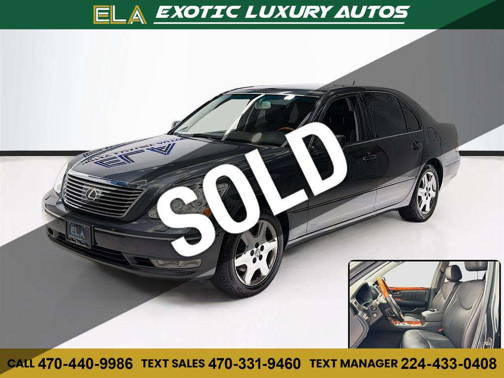 2004 Lexus LS 430 ULTRA LUXURY PACKAGE!  - 23041740 - 0