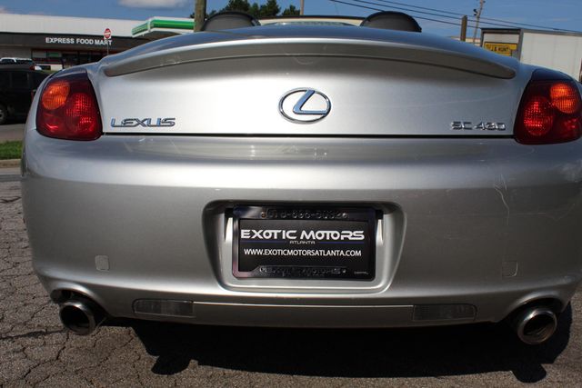 2004 Lexus SC 430 CLEAN CARFAX, HARDTOP CONV, SPOILER, WOODGRAIN, ML SOUND!!! - 22412199 - 7