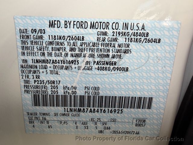 2004 Lincoln LS V8 Sedan Ultimate Package - 23065188 - 92