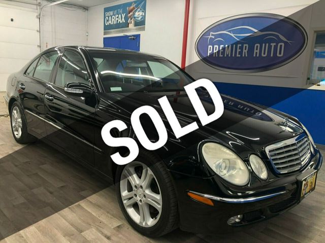 2004 Used Mercedes Benz E Class E500 4dr Sedan 5 0l 4matic At Premier Auto Serving Palatine Il Iid 20072048