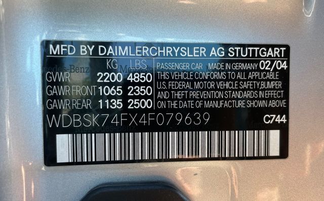 2004 Mercedes-Benz SL55 AMG  - 22132857 - 19