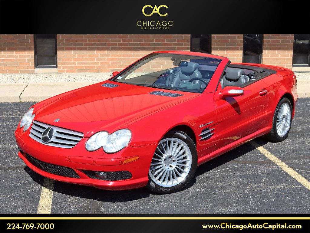 2004 Mercedes-Benz SL-Class 2dr SL55 Roadster 5.5L AMG - 23076126 - 0