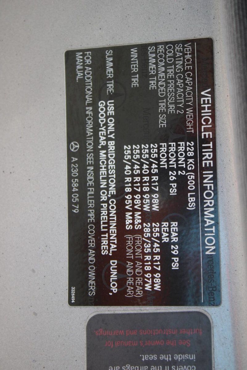 2004 Mercedes-Benz SL-Class SL500 2dr Roadster 5.0L - 22901694 - 29