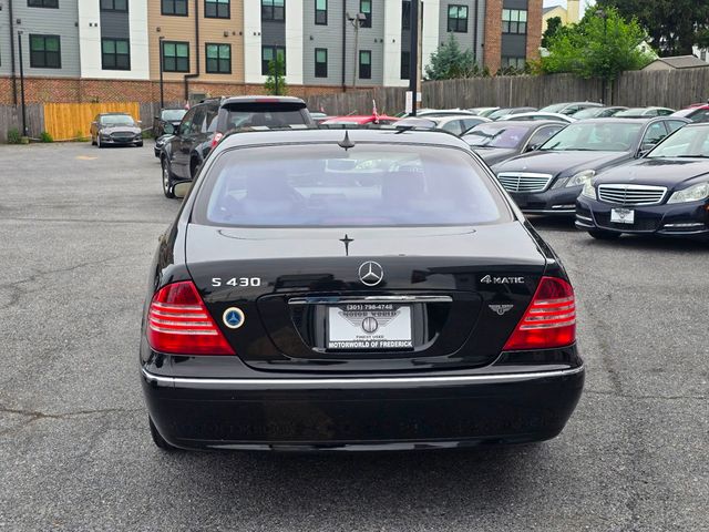 2004 Mercedes-Benz S-Class S430 4dr Sedan 4.3L 4MATIC - 23028885 - 6