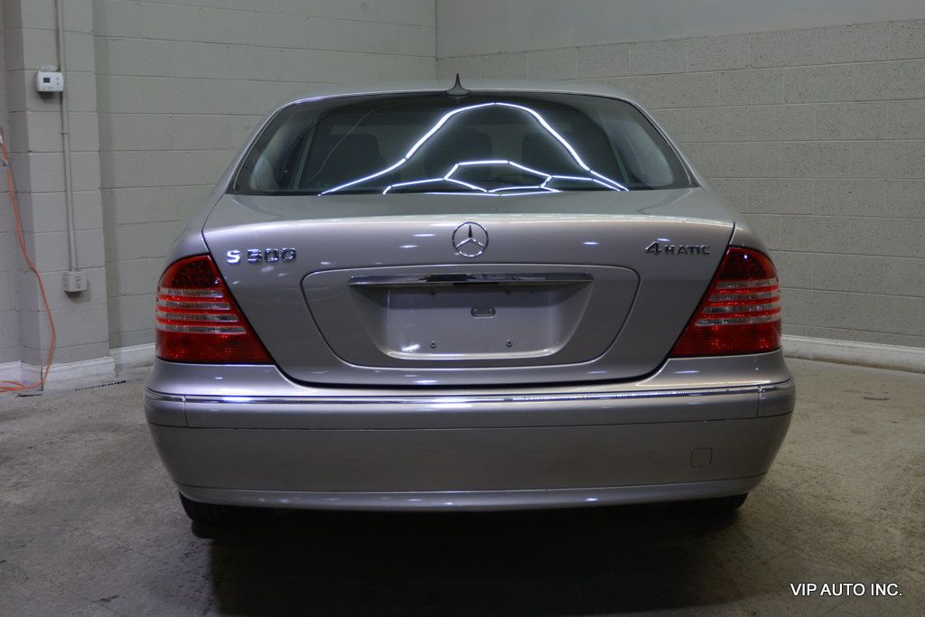 2004 Mercedes-Benz S-Class S500 4dr Sedan 5.0L 4MATIC - 22953453 - 5