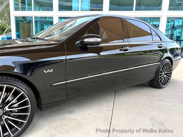 2004 Mercedes-Benz S-Class S600 4dr Sedan 5.5L - 23054705 - 12