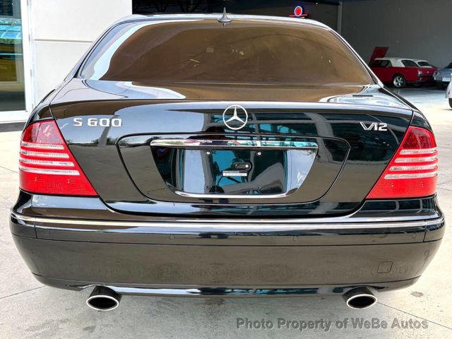 2004 Mercedes-Benz S-Class S600 4dr Sedan 5.5L - 23054705 - 6