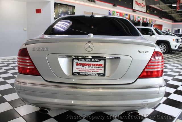 2004 Mercedes-Benz S-Class S600 V12 -Clean Carfax  - 22488340 - 7