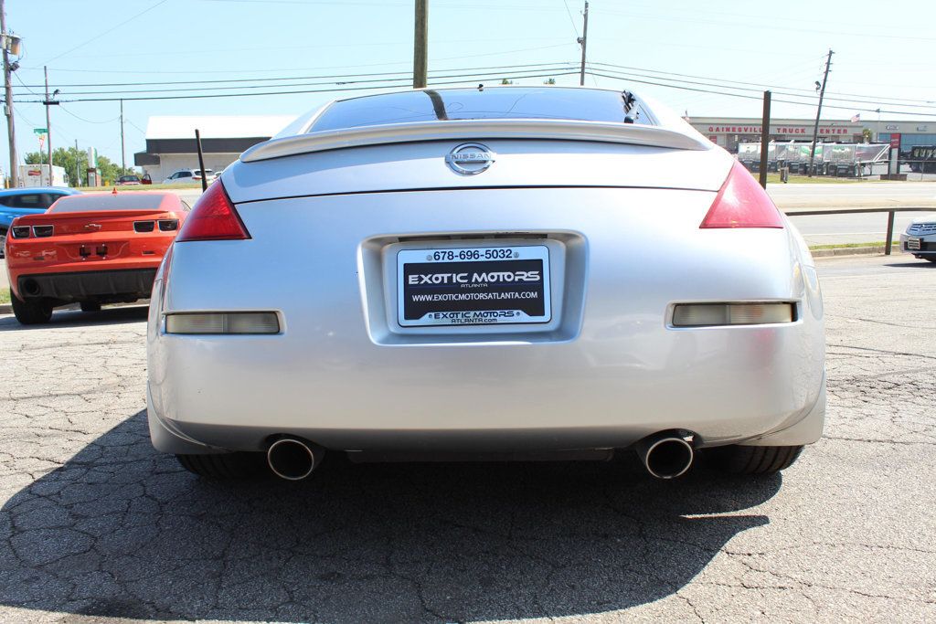 2004 Nissan 350Z ANNV EDITION, MANUAL TRANS, LTHR SEATS, NAVI SYS, SPOILER, XENON - 22394383 - 9