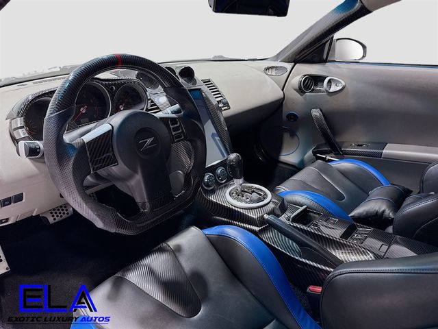 2004 Nissan 350Z CARBON EVERYWHERE! AMAZING UPGRADES! $ SPENT CORRECTLY! DONE WEL - 22913659 - 9