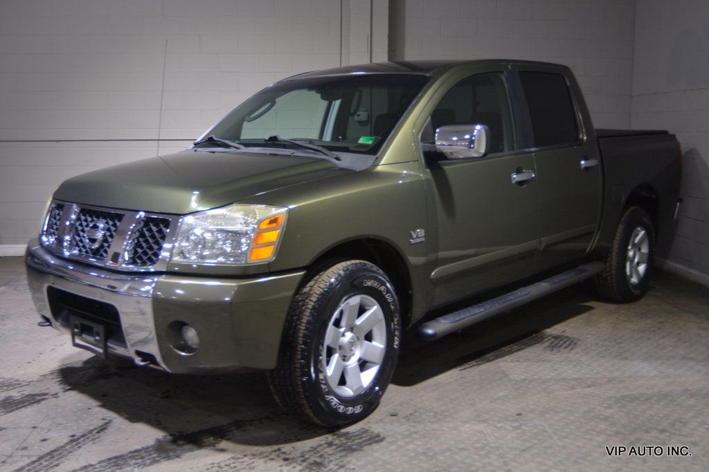 2004 Nissan Titan LE Crew Cab 4WD - 22545779 - 1