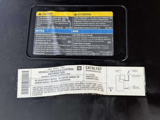 2004 Oldsmobile Bravada 4dr AWD - 22983768 - 25