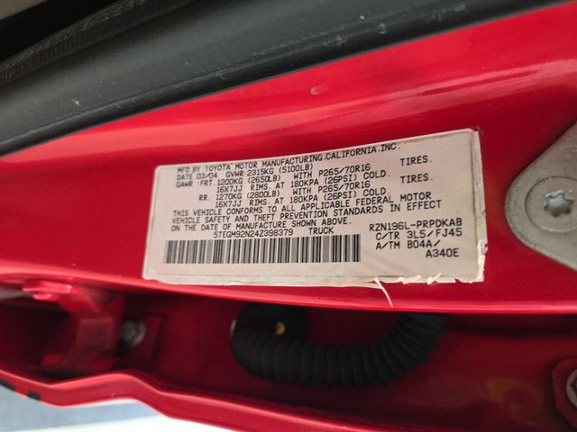 2004 Toyota Tacoma DoubleCab PreRunner Automatic - 23044262 - 8