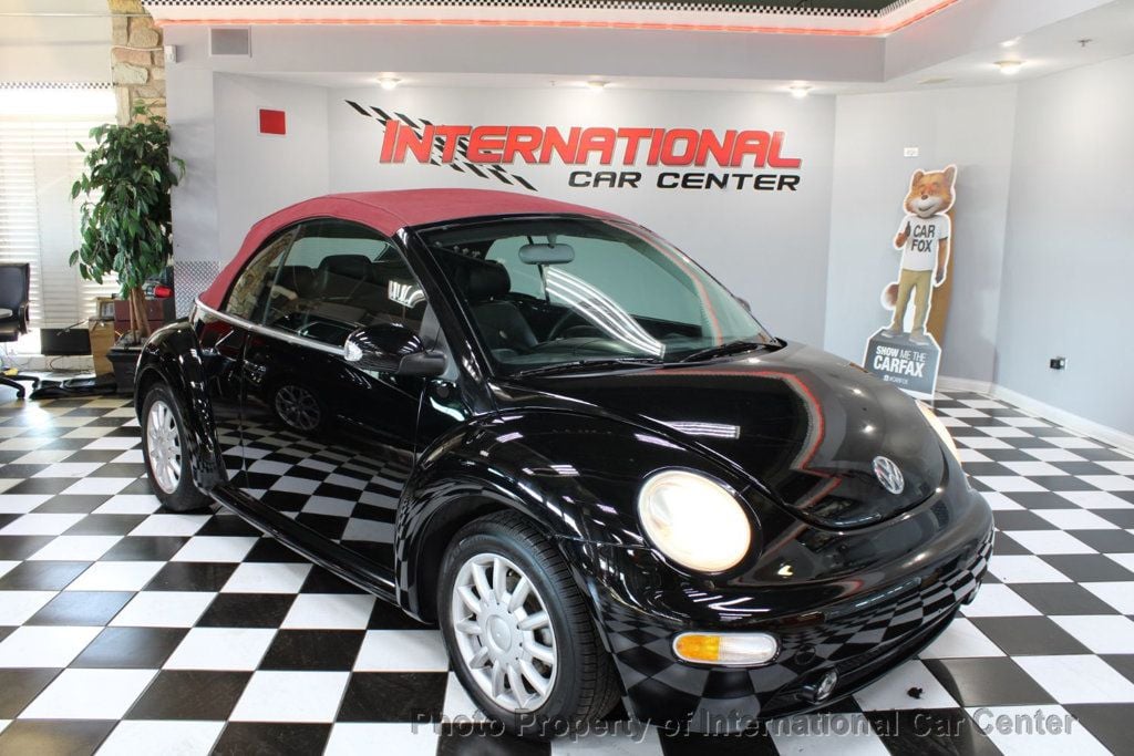 2004 Volkswagen New Beetle Convertible Clean Carfax - Low miles!  - 22740137 - 0