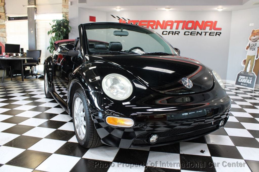 2004 Volkswagen New Beetle Convertible Clean Carfax - Low miles!  - 22740137 - 9