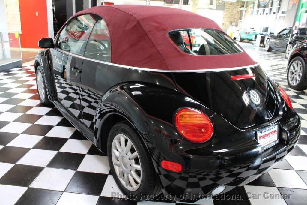 2004 Volkswagen New Beetle Convertible Clean Carfax - Low miles!  - 22740137 - 4