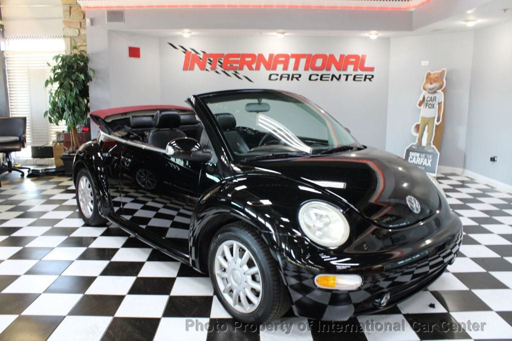 2004 Volkswagen New Beetle Convertible Clean Carfax - Low miles!  - 22740137 - 8