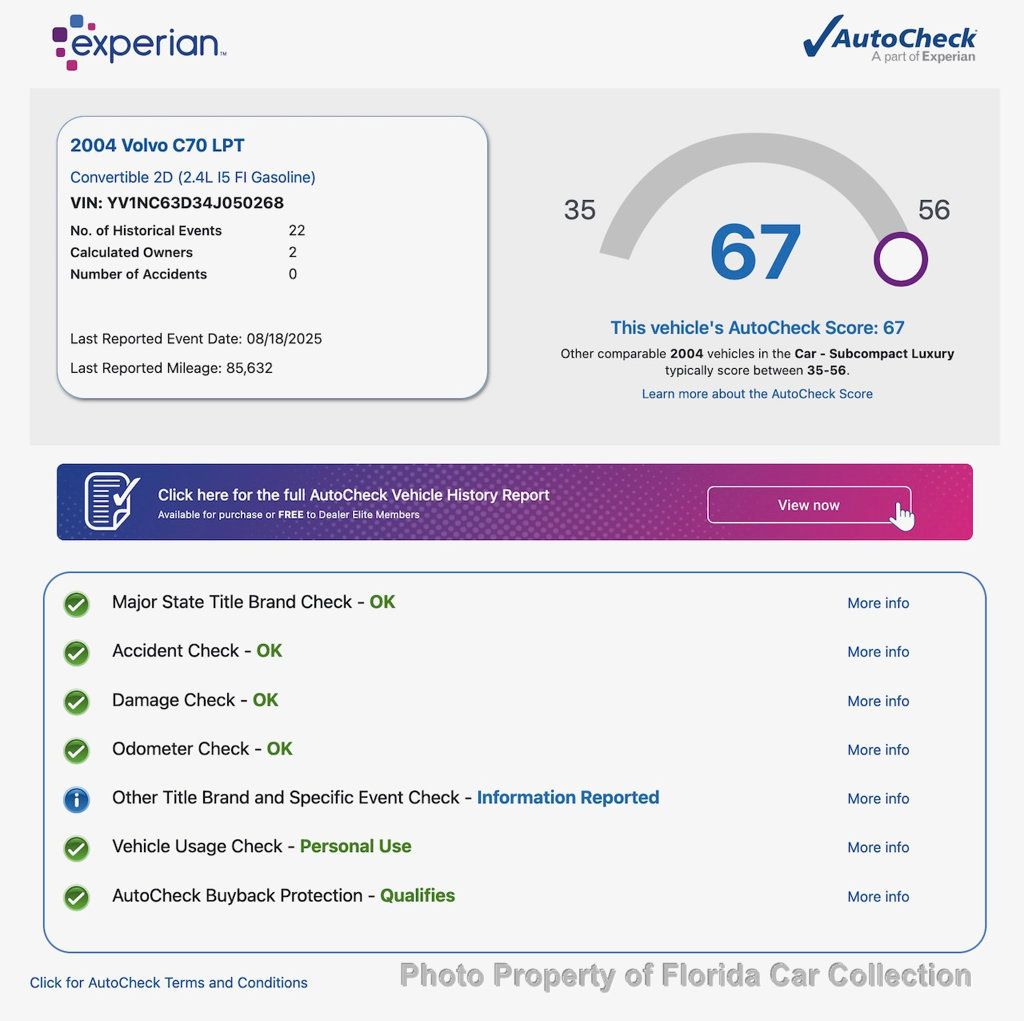 2004 Volvo C70 Convertible Touring 2.4L Turbo - 22910805 - 82