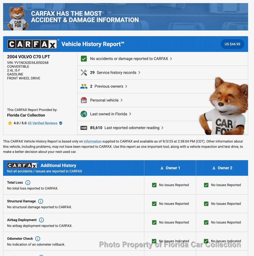 2004 Volvo C70 Convertible Touring LPT 2.4L Turbo - 22910805 - 83