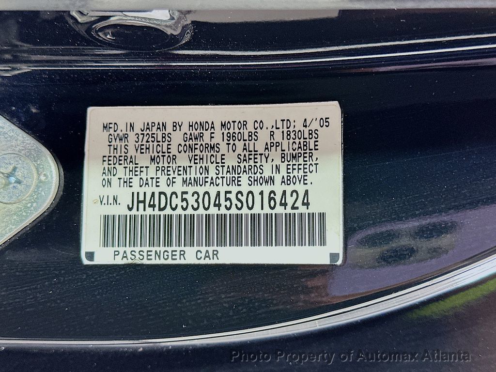 2005 Acura RSX Type-S - 22519643 - 31