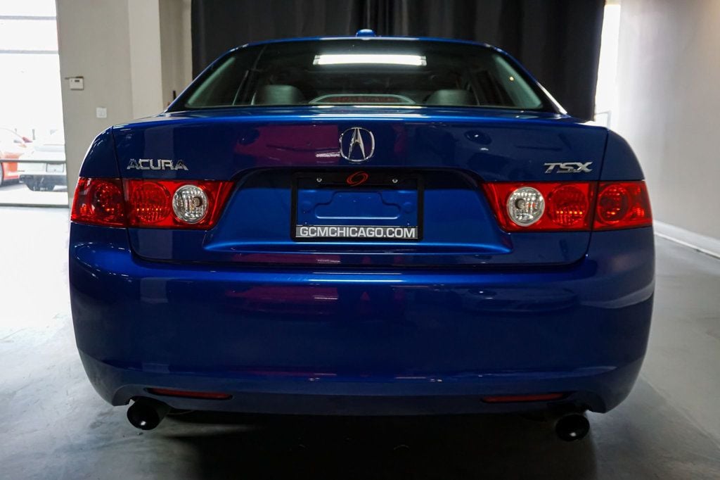 2005 Acura TSX *6-Speed Manual* *Arctic Blue w/ Black Leather*  - 22993638 - 15