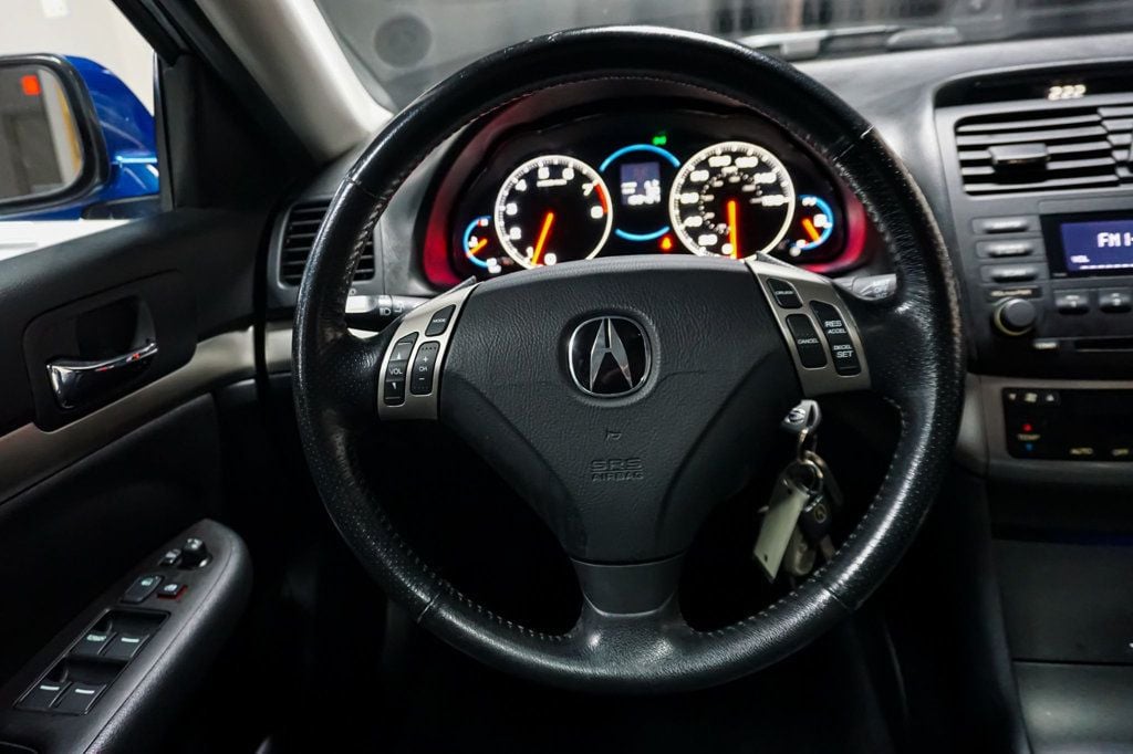 2005 Acura TSX *6-Speed Manual* *Arctic Blue w/ Black Leather*  - 22993638 - 25
