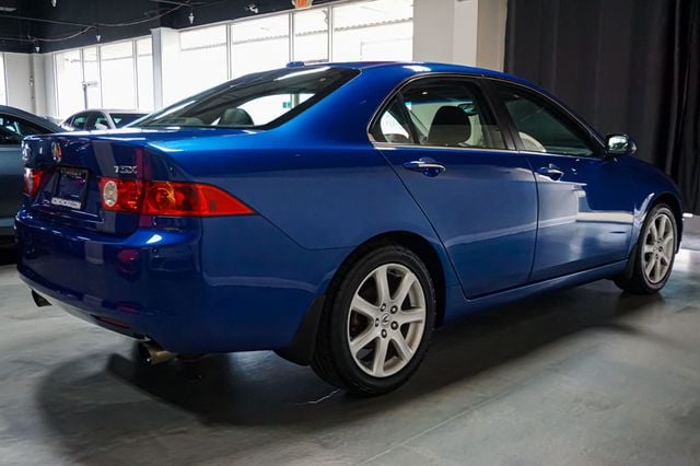 2005 Acura TSX *6-Speed Manual* *Arctic Blue w/ Black Leather*  - 22993638 - 28
