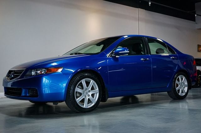 2005 Acura TSX *6-Speed Manual* *Arctic Blue w/ Black Leather*  - 22993638 - 2