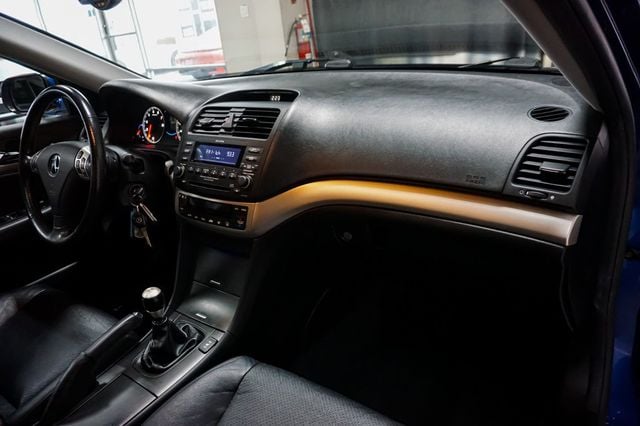 2005 Acura TSX *6-Speed Manual* *Arctic Blue w/ Black Leather*  - 22993638 - 32