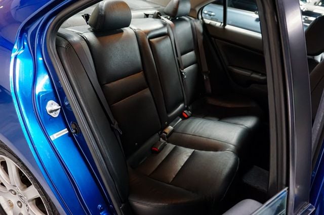 2005 Acura TSX *6-Speed Manual* *Arctic Blue w/ Black Leather*  - 22993638 - 36
